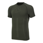 Camiseta deportiva unisex Fyke para correr Tonal Green