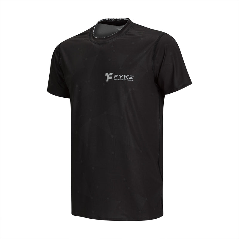 Boost One T-Sirt : black t-shirt de sport avec black triangles