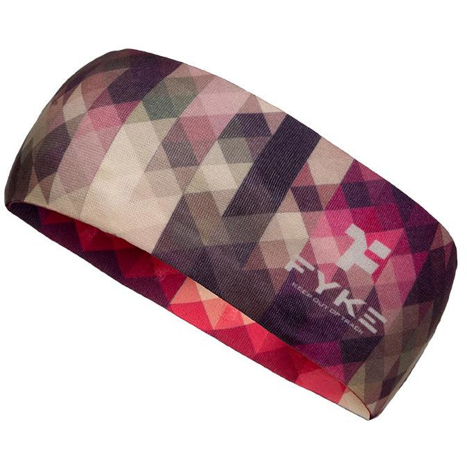 Boost Subli Headband: Bandeau sportif coloré Pixel Triangles