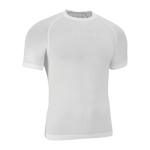T-shirt desportiva unisexo Fyke para correr Tonal White
