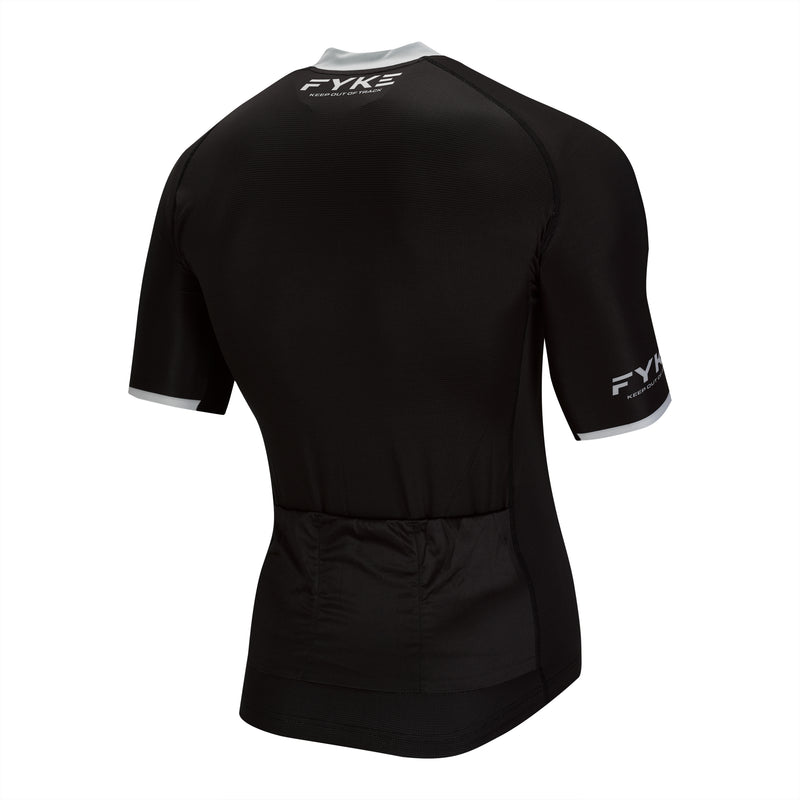 Boost Cycling SS Shirt Woman: Back of black cycling jersey for men
