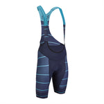 Boost Bib Short Man - Front of navy cycling shorts men