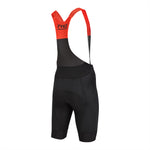 Boost Bib Short Man - Back of red cycling shorts men