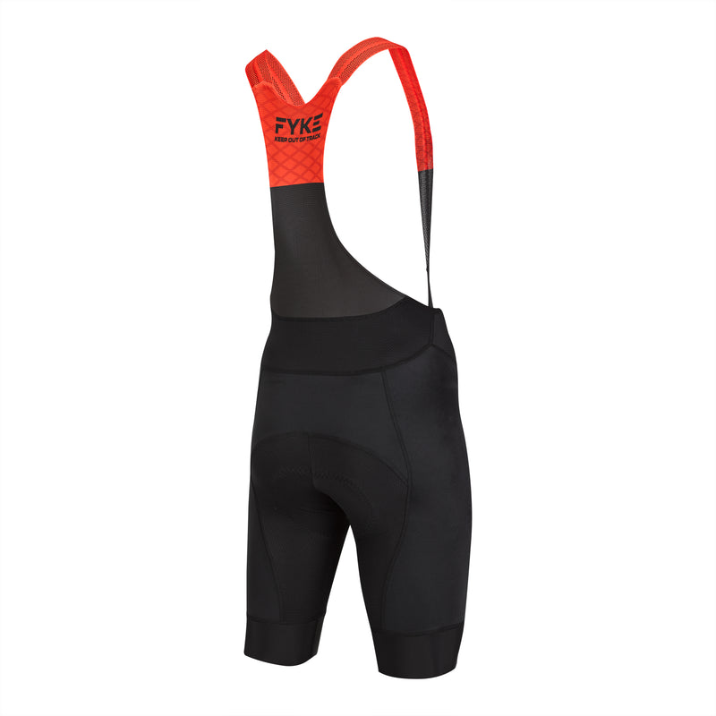 Boost Bib Short Man - Back of red cycling shorts men