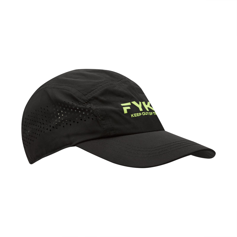 Running Cap Black/Yellow Fluor