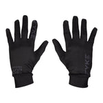 Black Merino Running Gloves