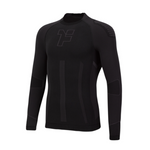 Uma sport shirt de manga comprida cor Black Grey made by fyke